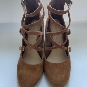 Giani Bernini Tan Strappy Heels